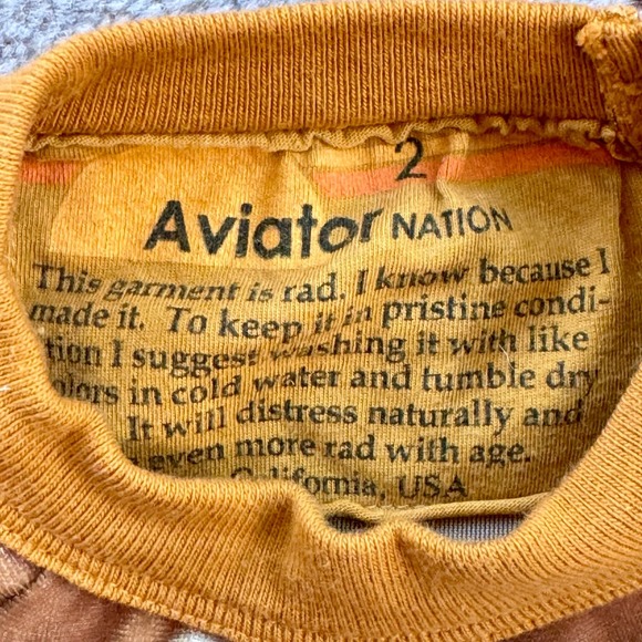 Aviator Nation Velvet Pullover 2 - Picture 3 of 4